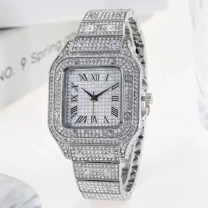 Montre pour hommes diamant