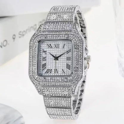 Montre pour hommes diamant