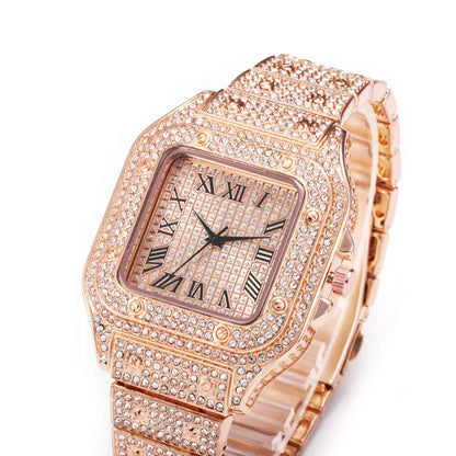 Montre pour hommes diamant