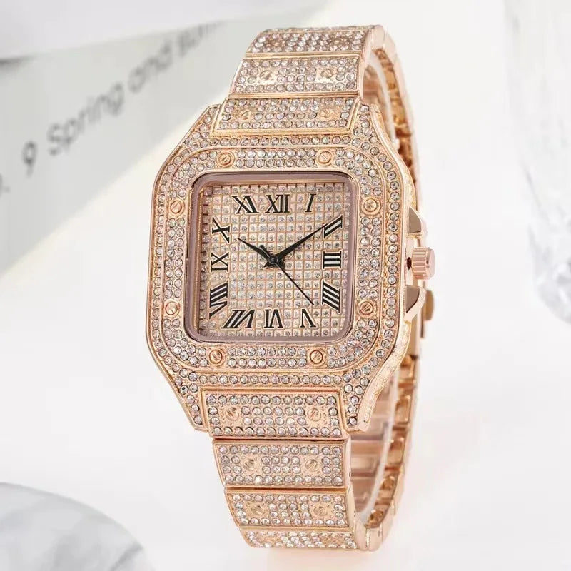 Montre pour hommes diamant