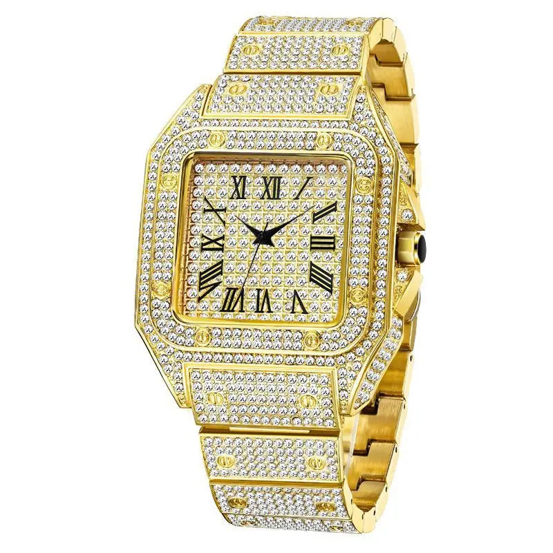 Montre pour hommes diamant