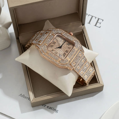 Montre pour hommes diamant