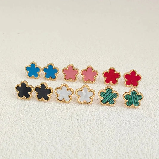 BOUCLE D'OREILLE FLEUR