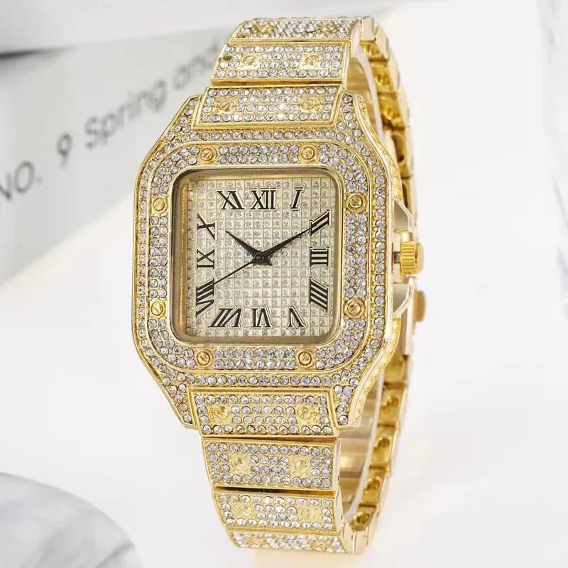 Montre pour hommes diamant