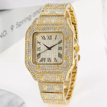 Montre pour hommes diamant