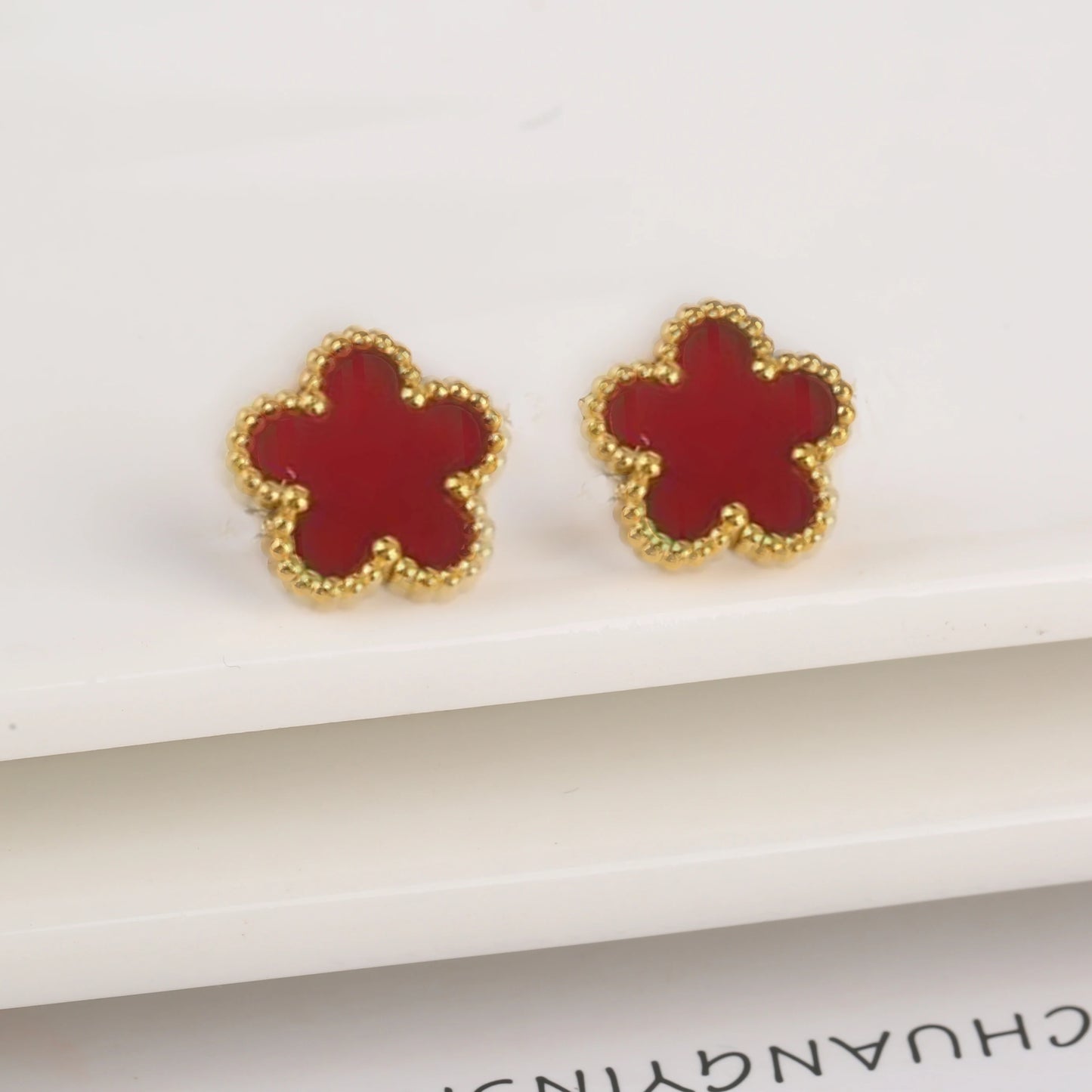 BOUCLE D'OREILLE FLEUR